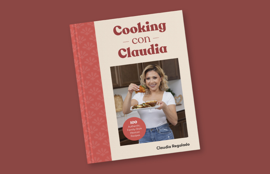 Book cover of 'Cooking con Claudia'