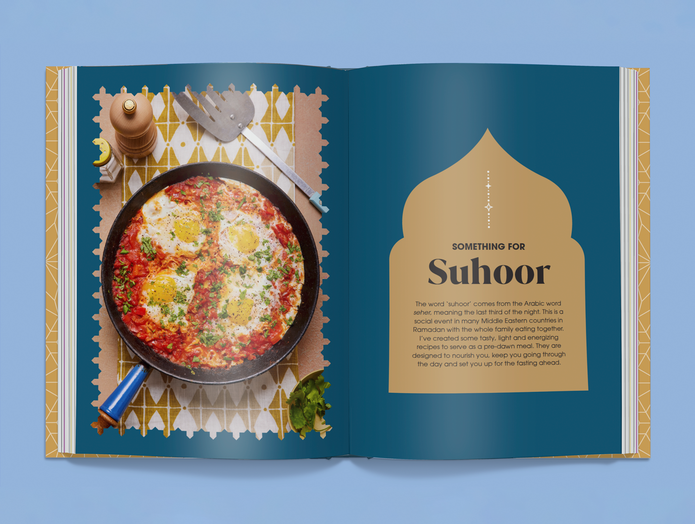 Interior Book Design: The Ramadan Cookbook - Studio Noel