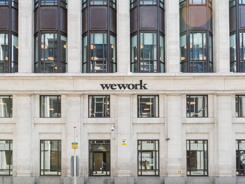 wework b2b branding