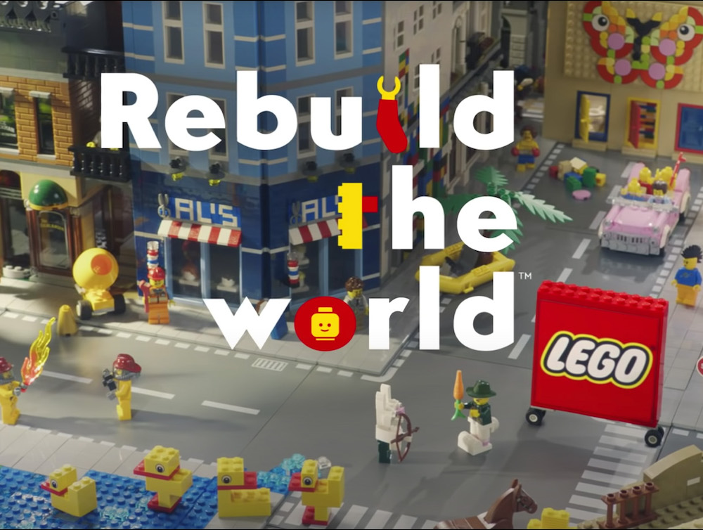 LEGO “Rebuild The World” short film. Video from Lego’s Youtube account