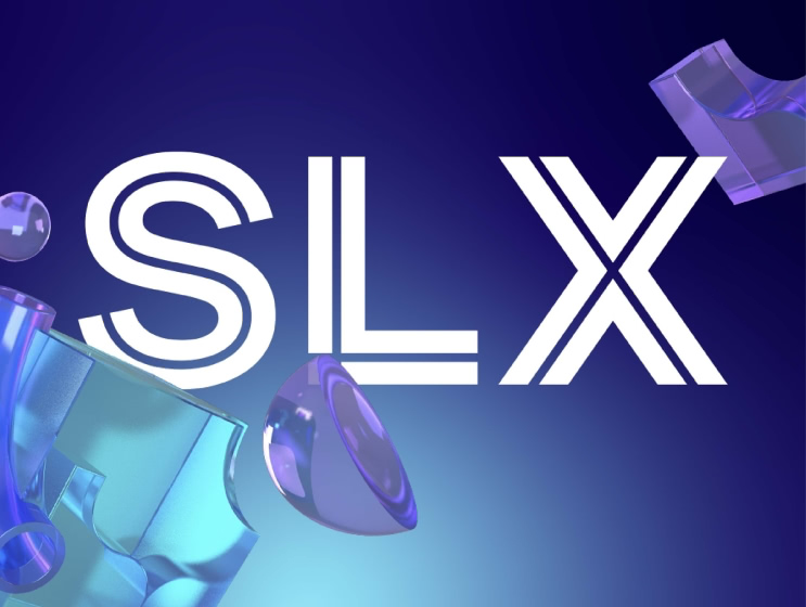 SLX logo as an example of their brand design.